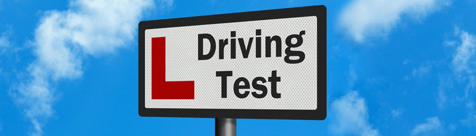 driving test sign