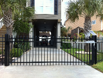aluminum fence