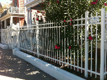 aluminum fence