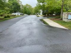 Asphalt paving service