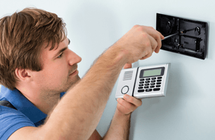 Security system installation