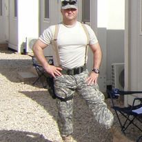 Attorney Dirk B. Padgett in Iraq