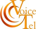 Orange &ldquo;Voice Tel&rdquo; logo with stylized C and VT lettering