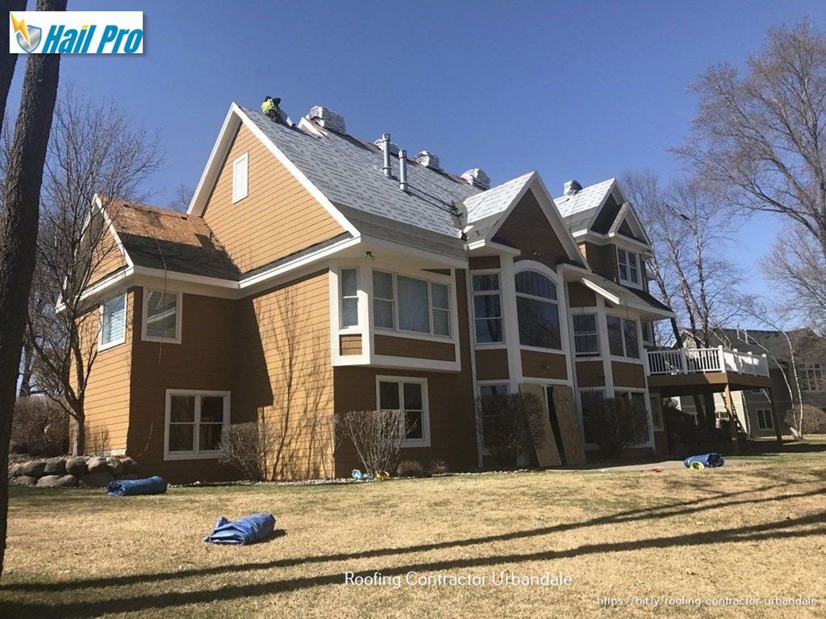 New roofing installation process