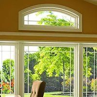 Stationary rectangular window