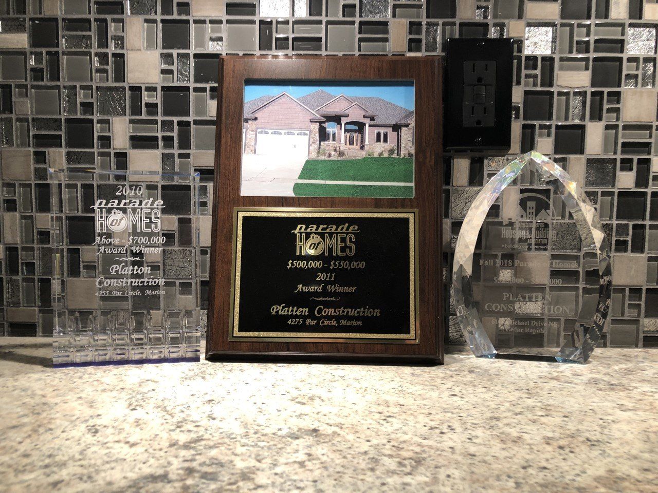 Platten Construction awards