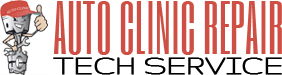 Auto Clinic Repair Tech Service | Logo