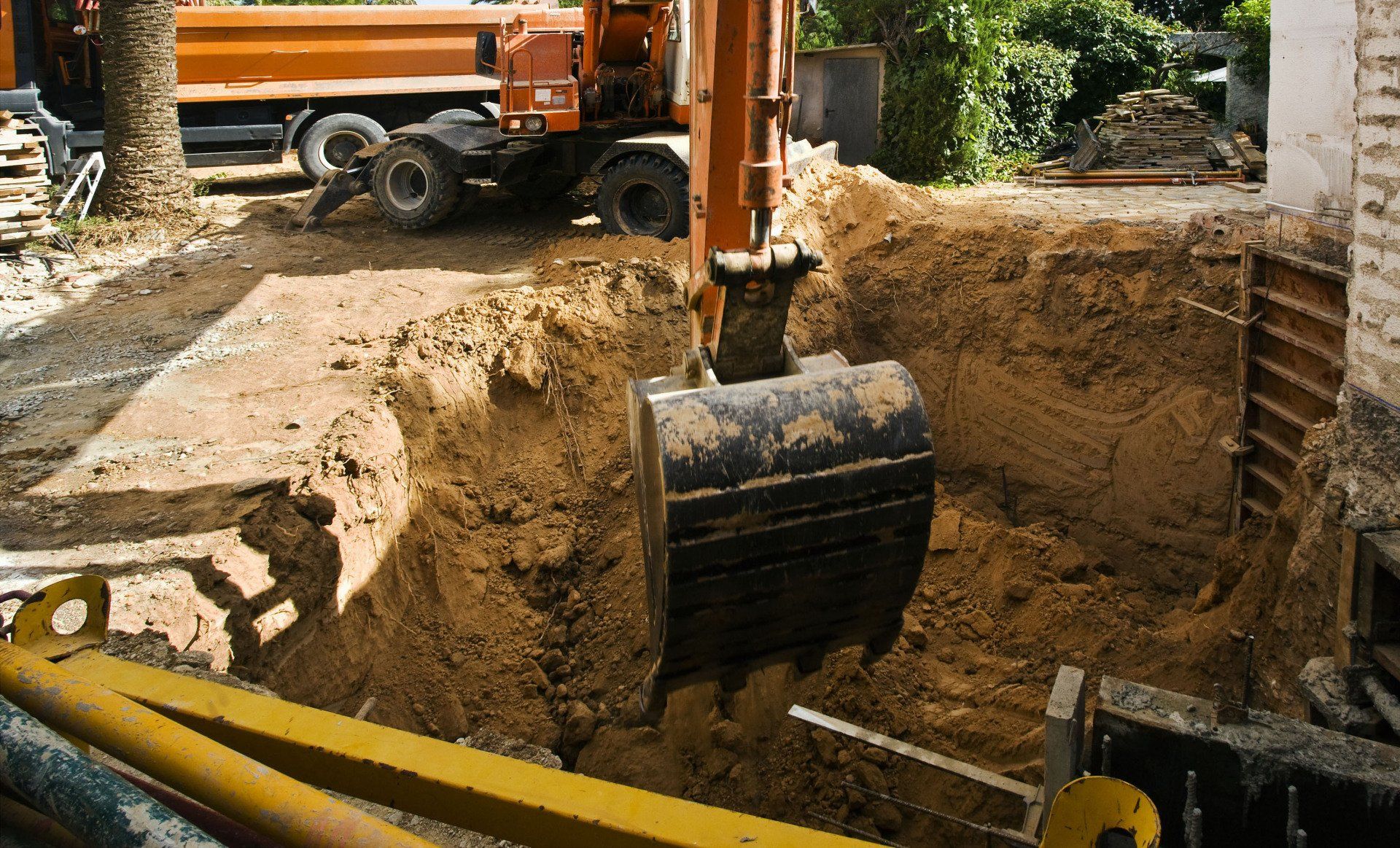 Residential excavation services