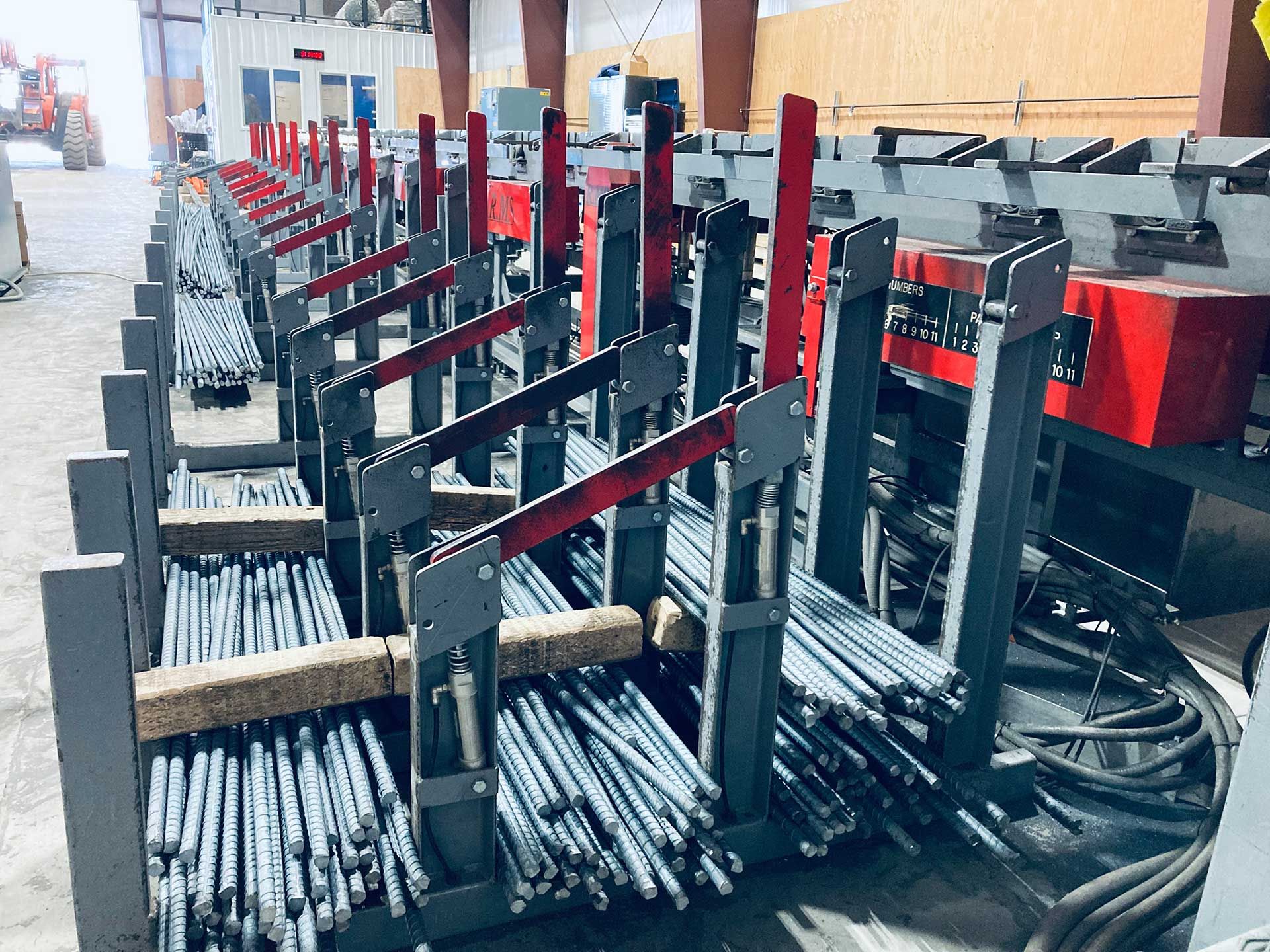 reinforcing steel production