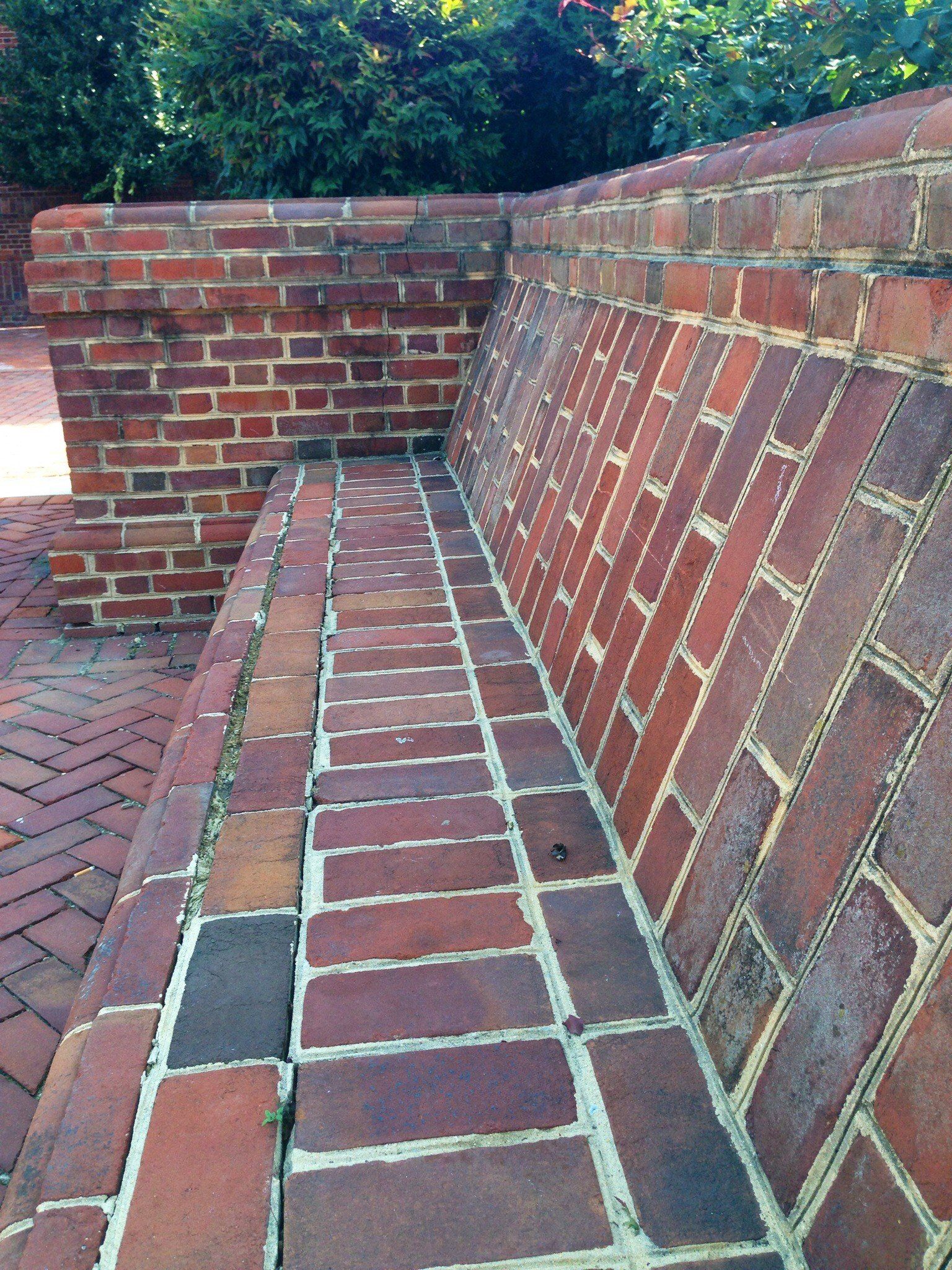 brick seat