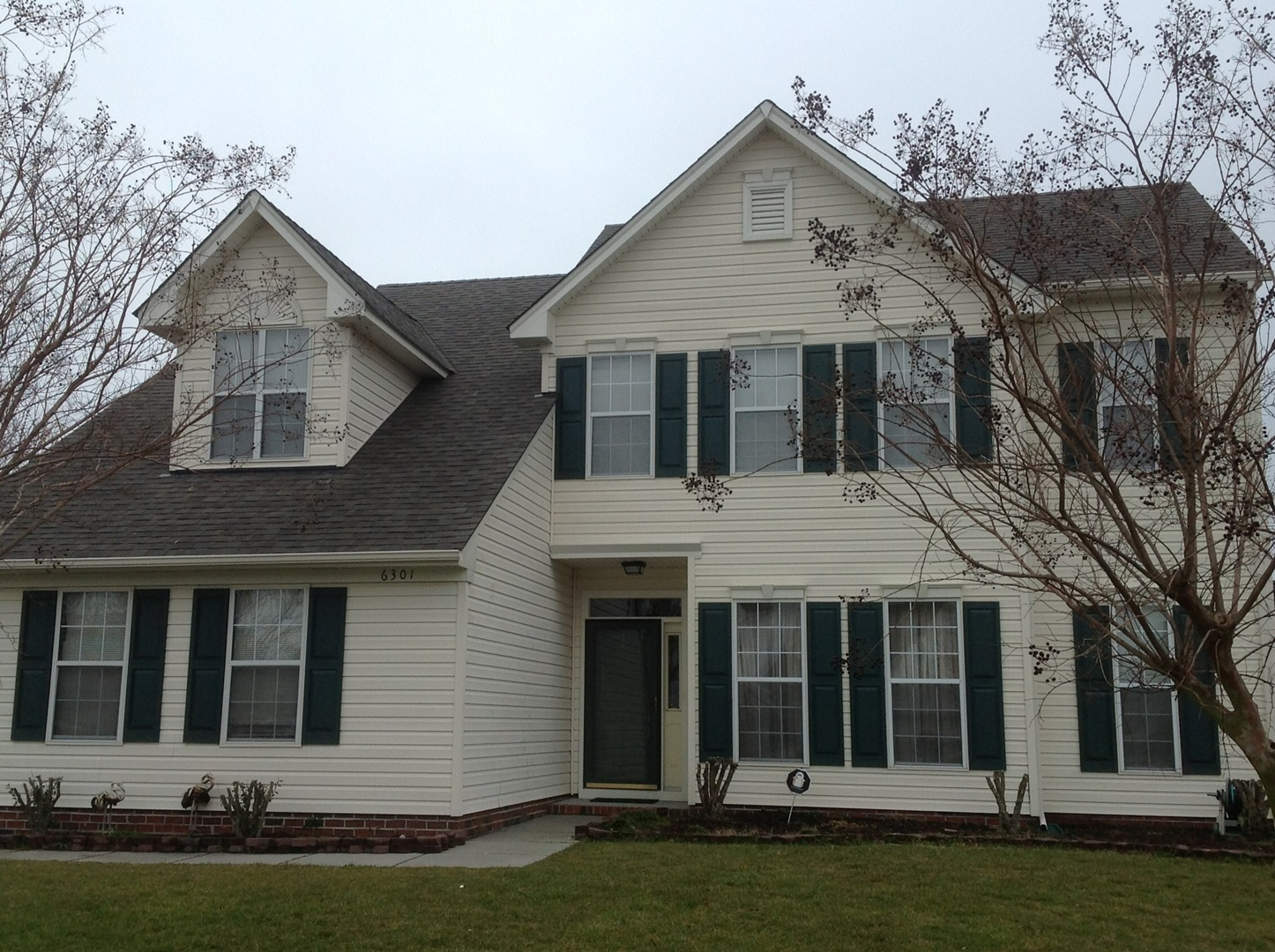 Siding and trim project