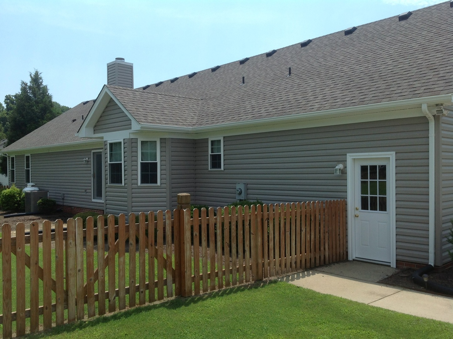 Siding and trim project