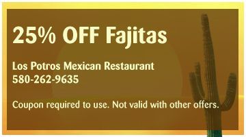 25% OFF Fajitas