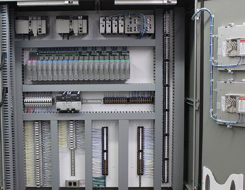 PLC and Relay panels