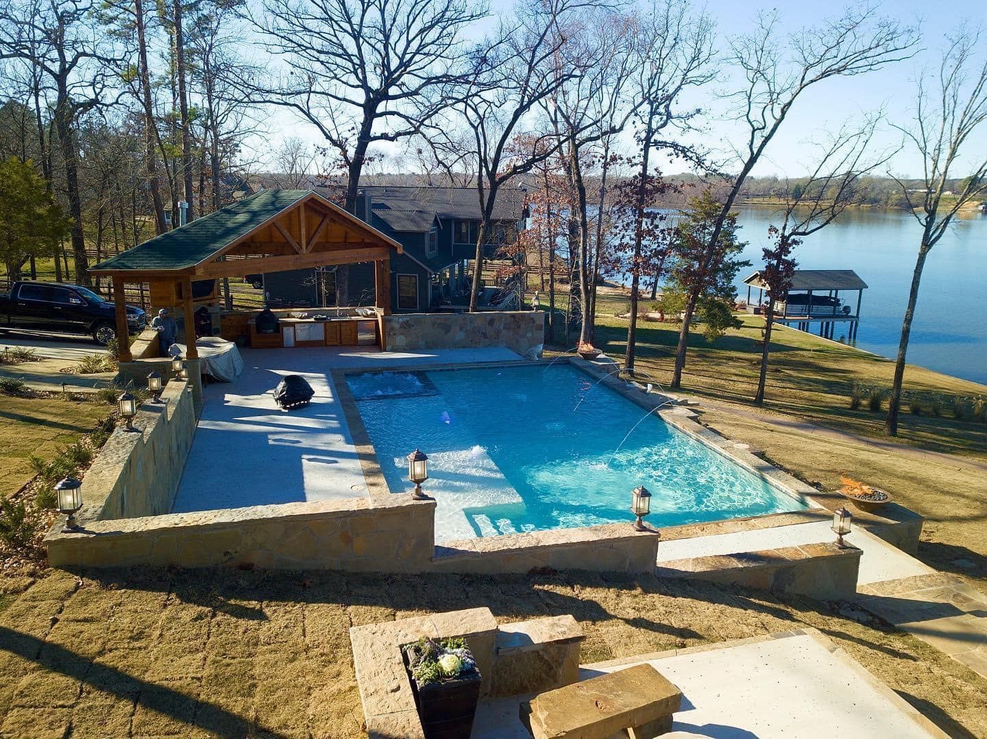 New pool construction
