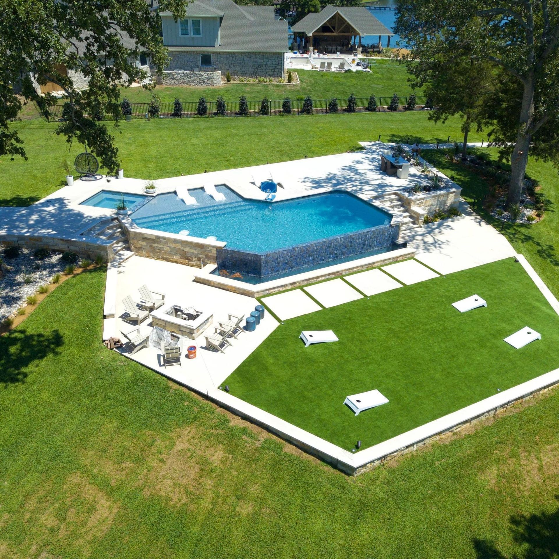 New pool construction