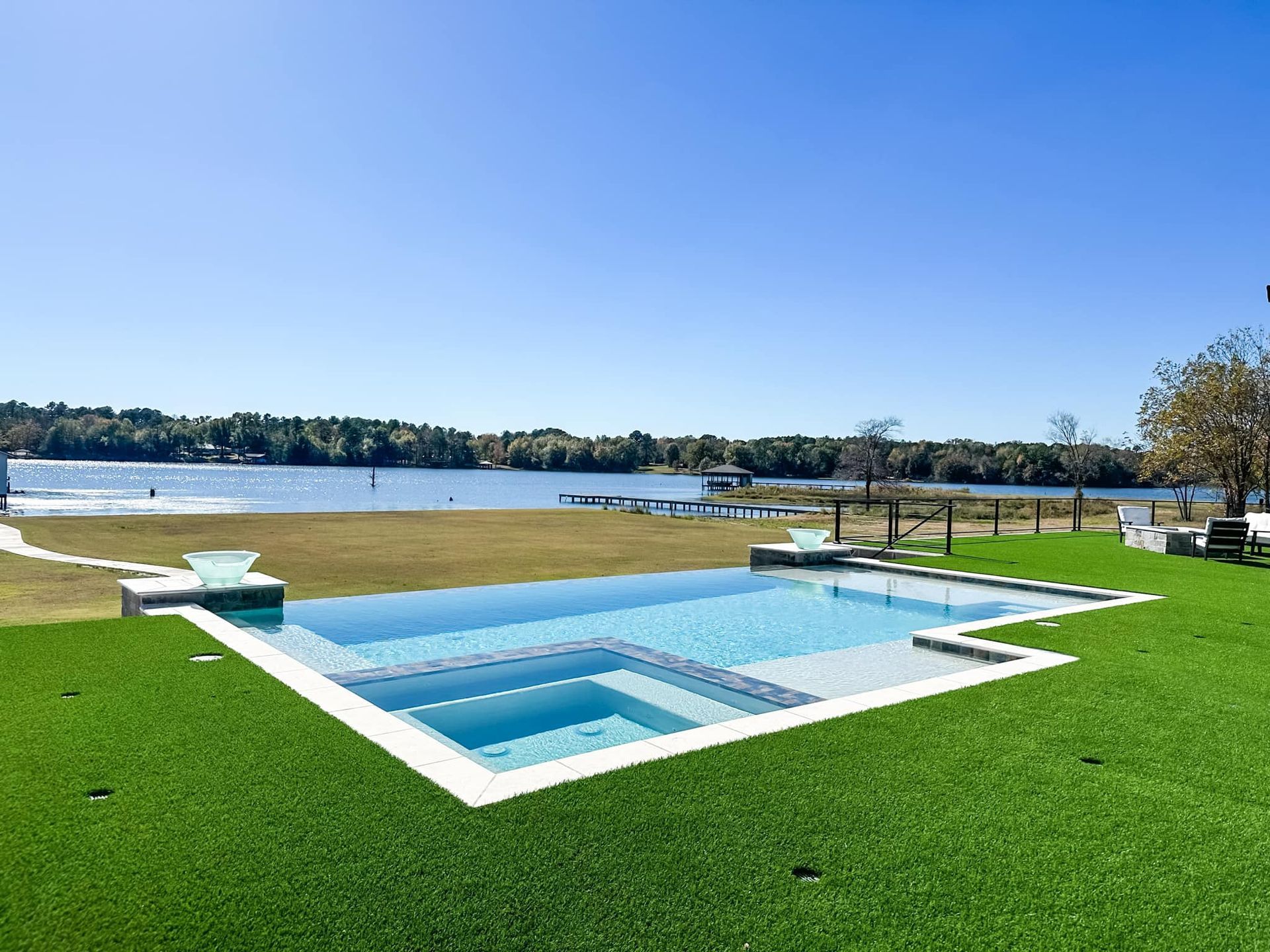 New pool construction