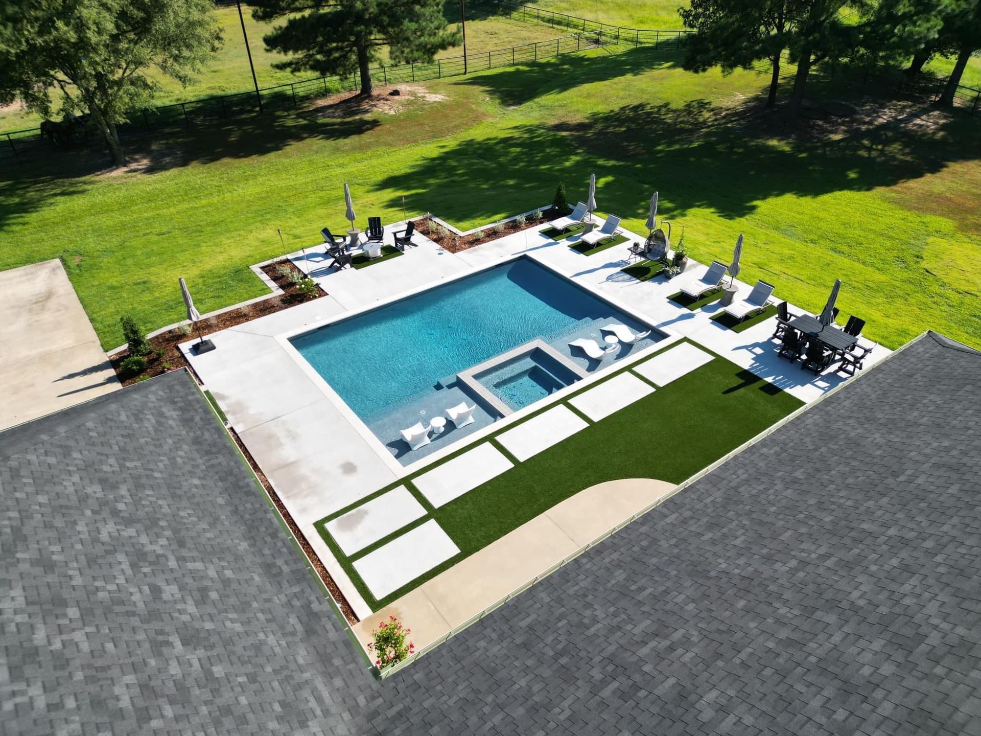 New pool construction