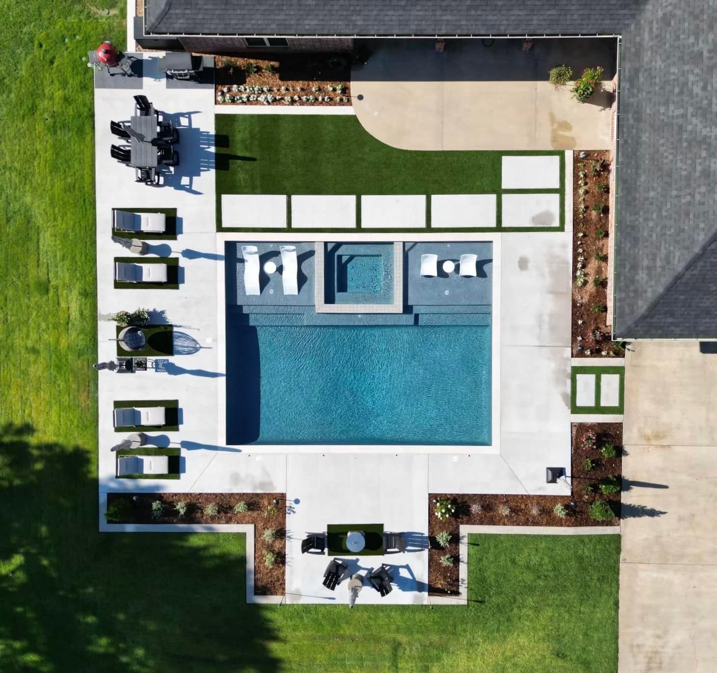 New pool construction