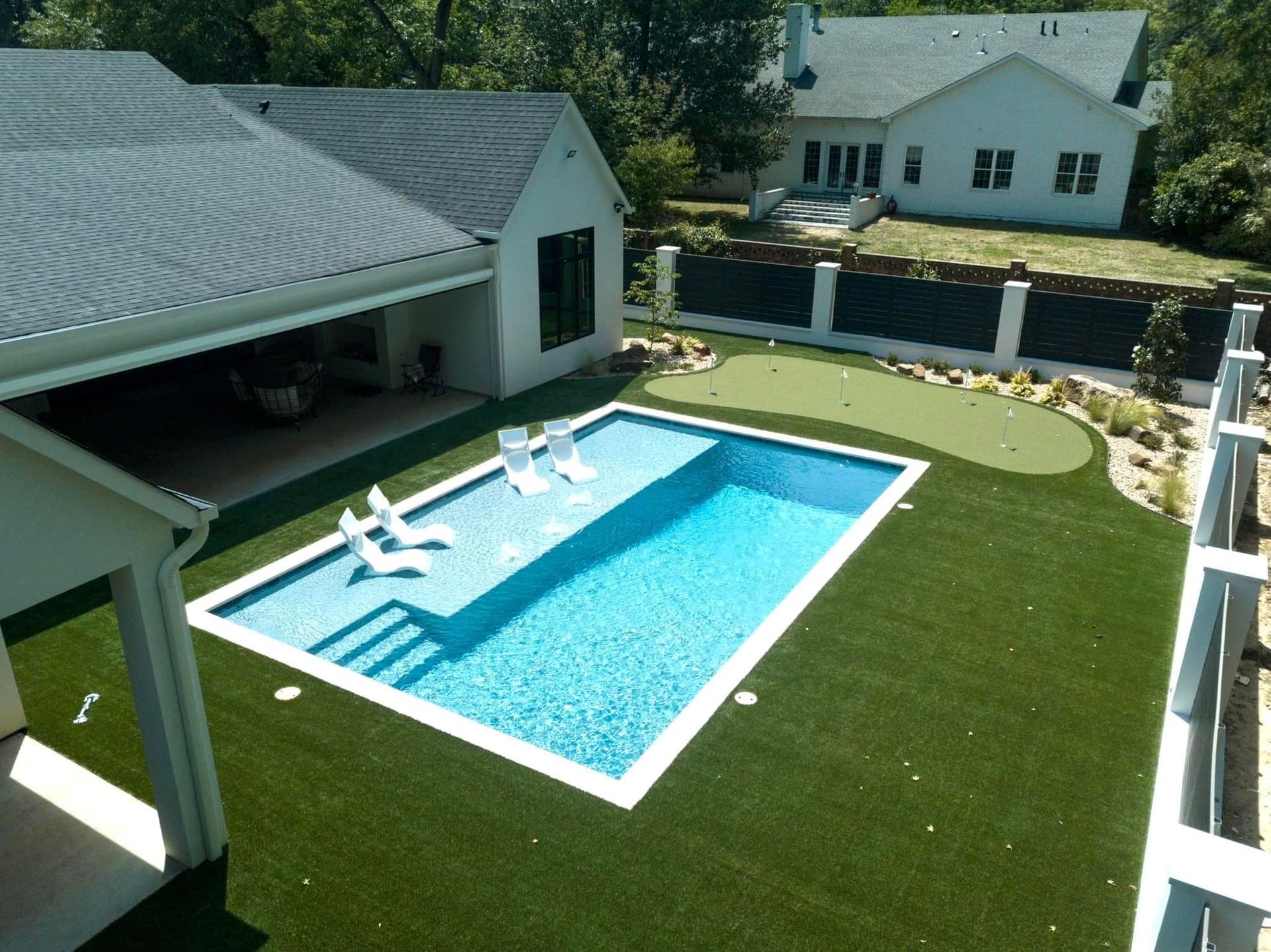 New pool construction