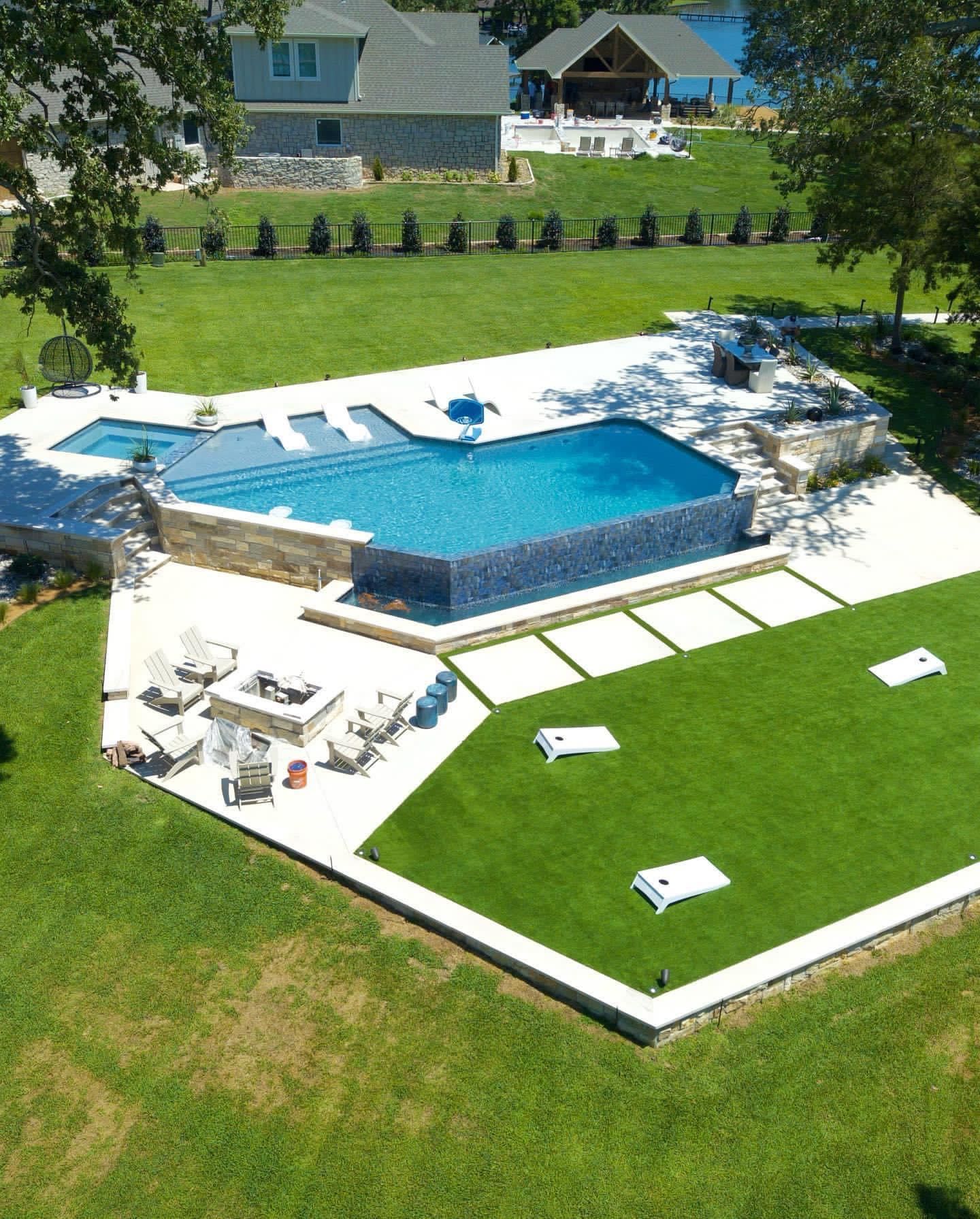 New pool construction