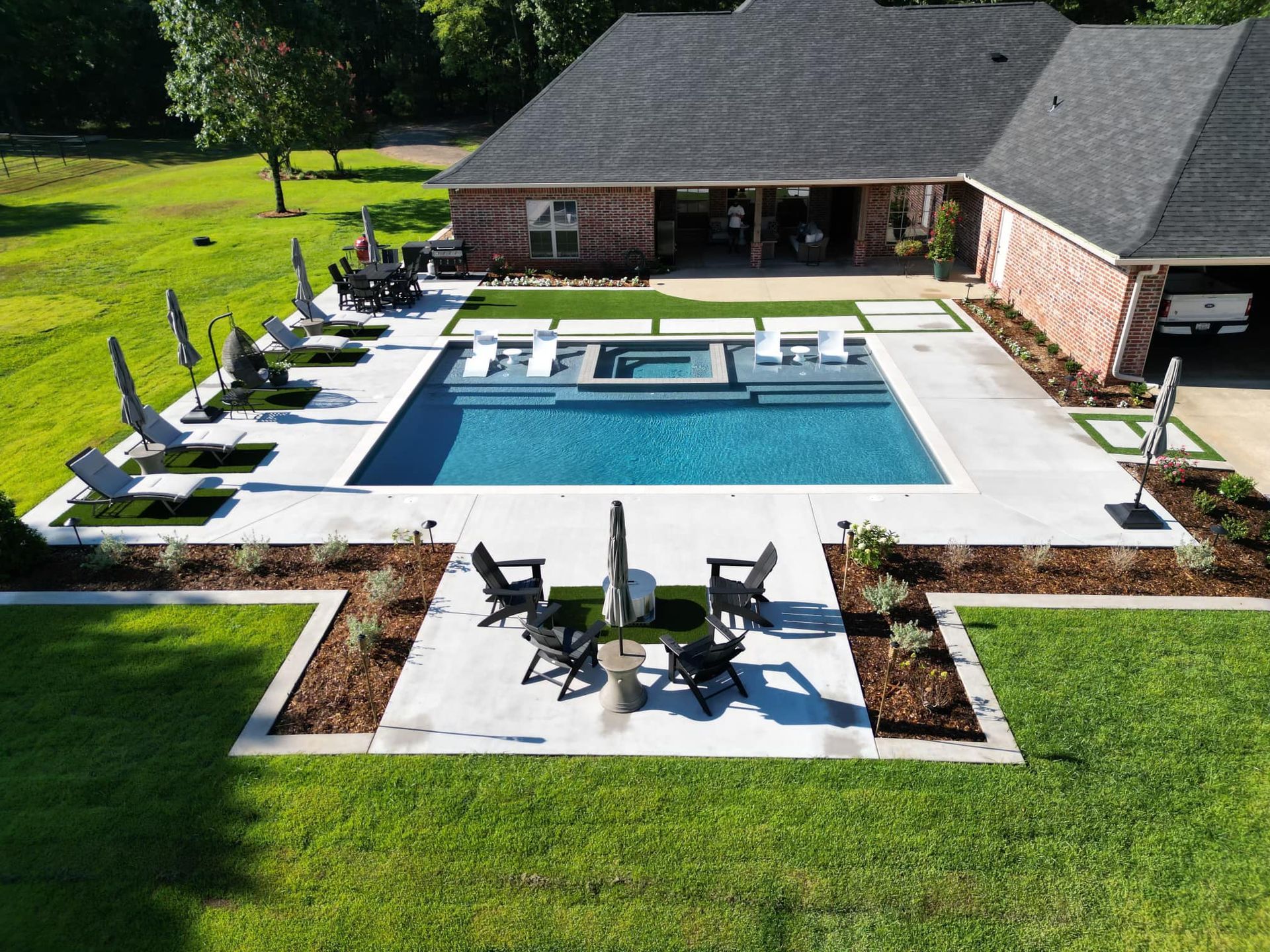 New pool construction