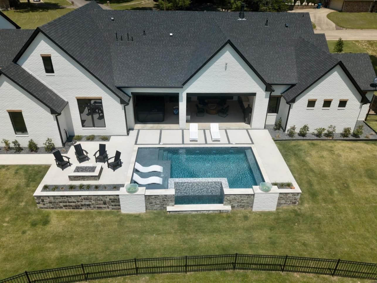 New pool construction