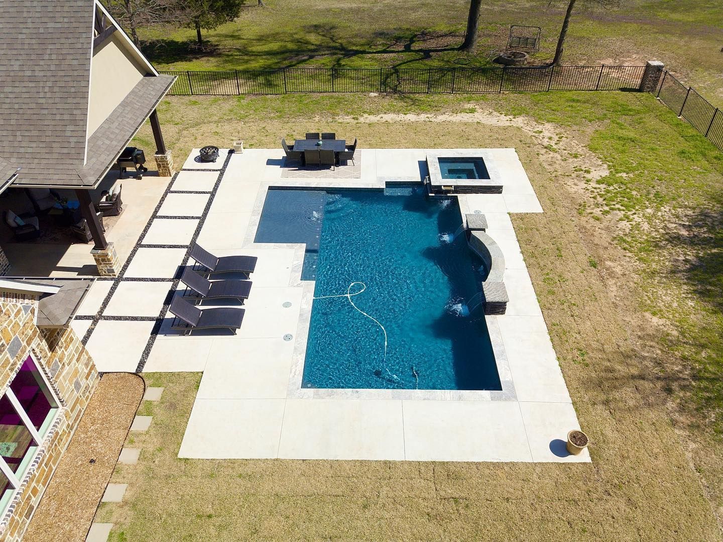 New pool construction