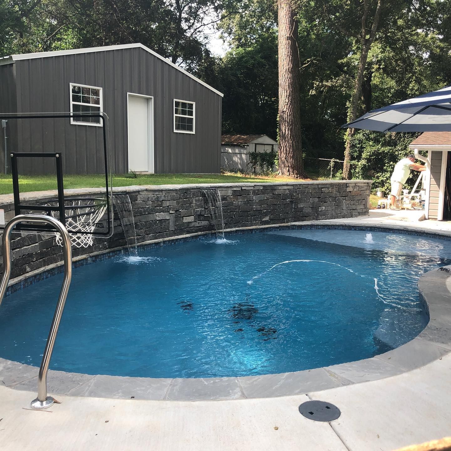 Pool remodeling