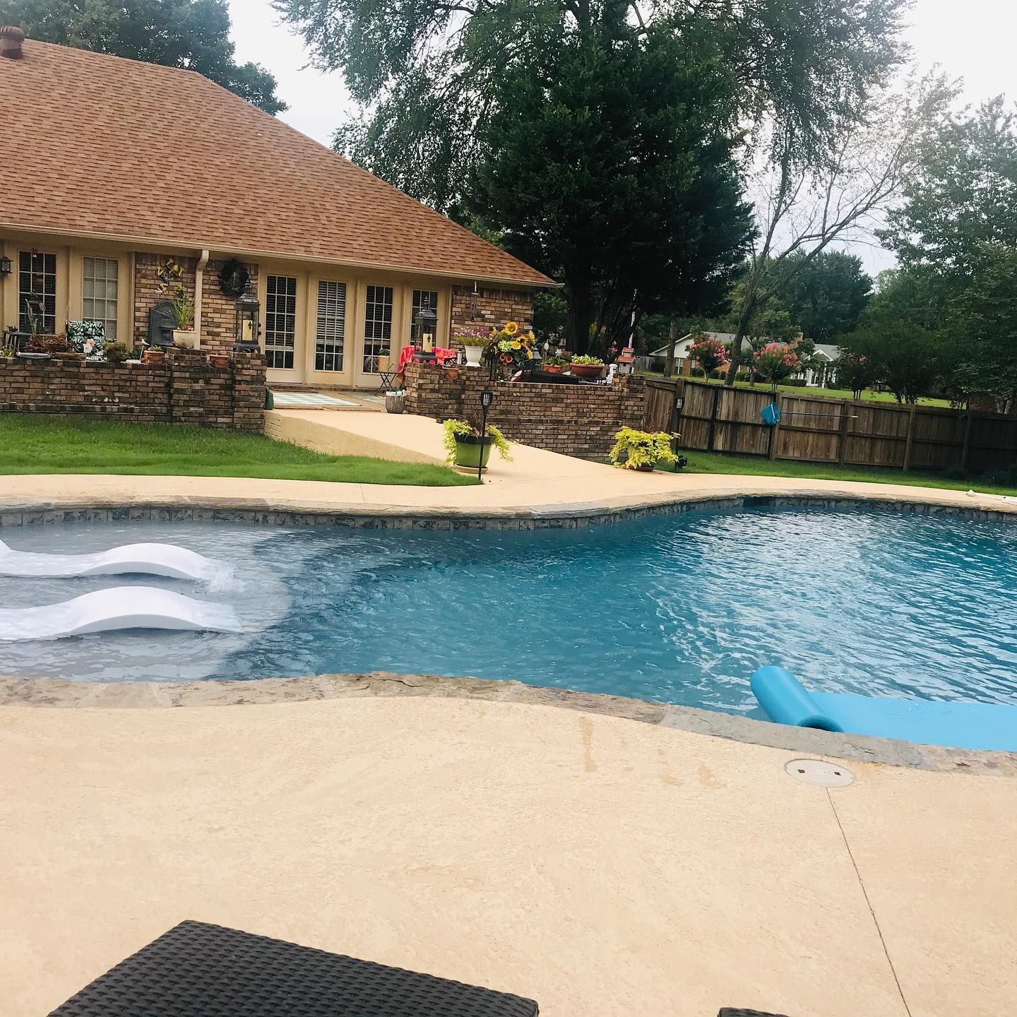 Pool remodeling