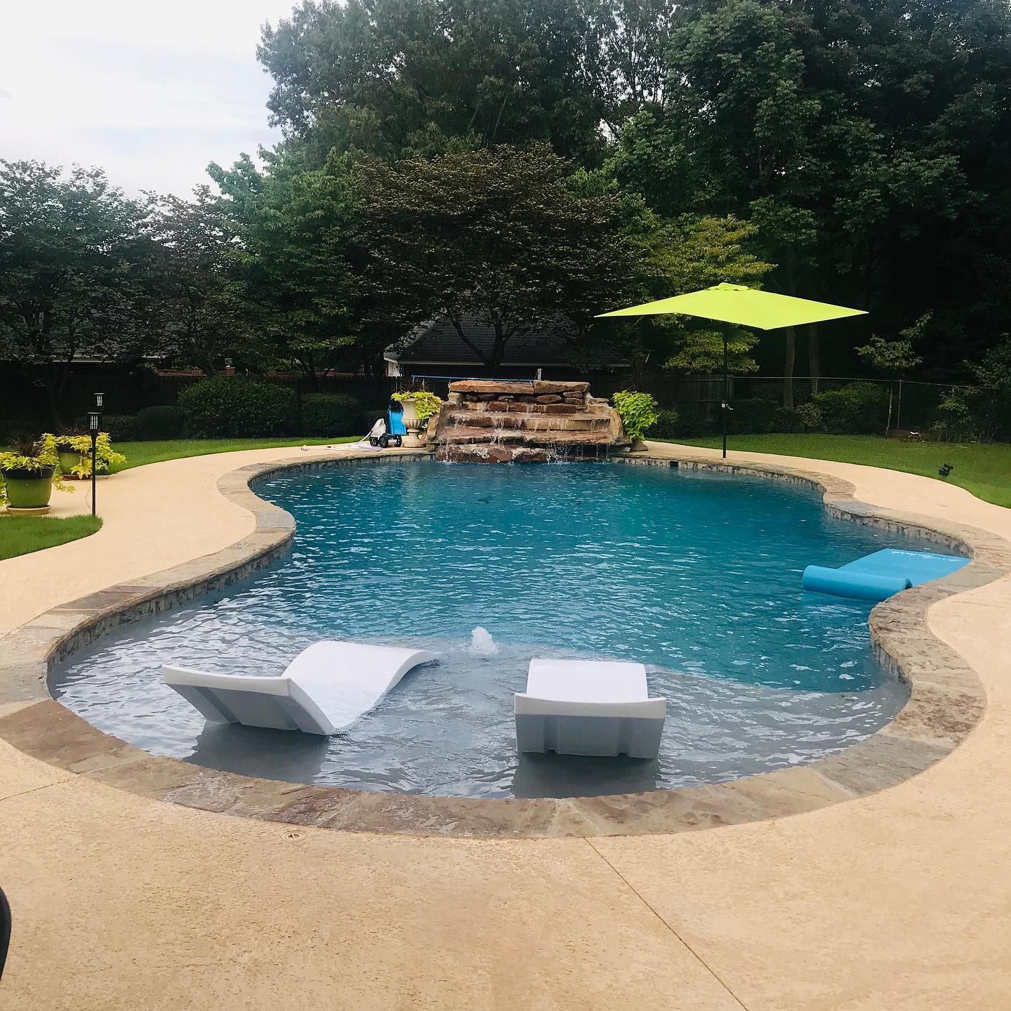 Pool remodeling