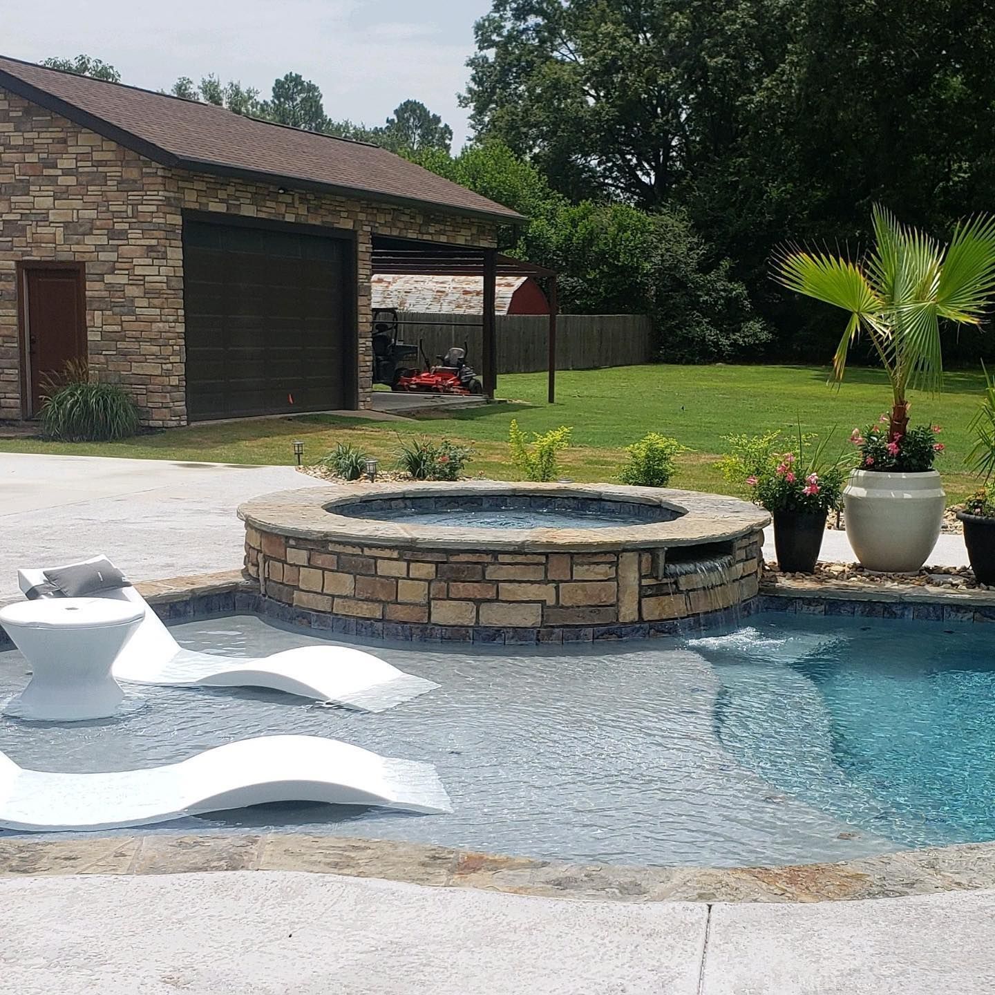 Pool remodeling
