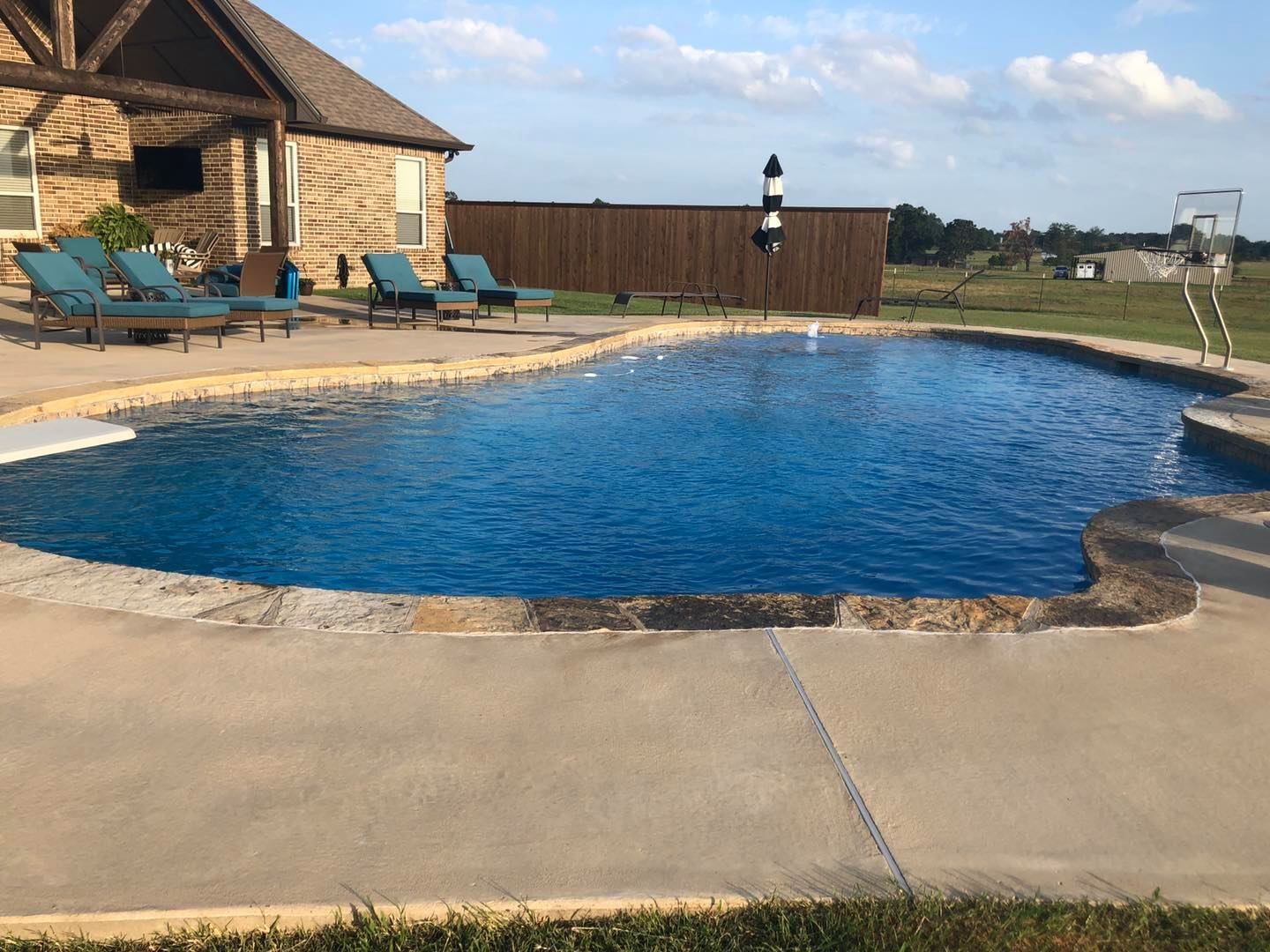 Pool remodeling