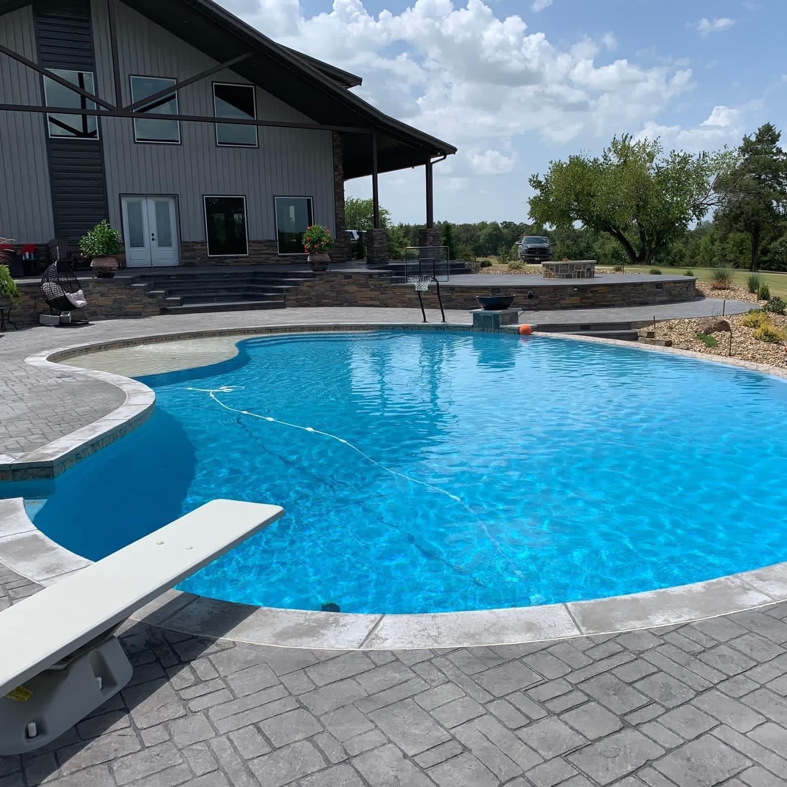 New pool construction