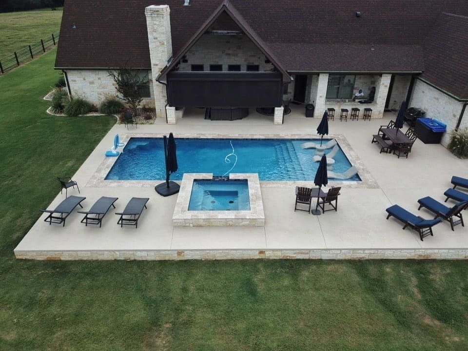 New pool construction