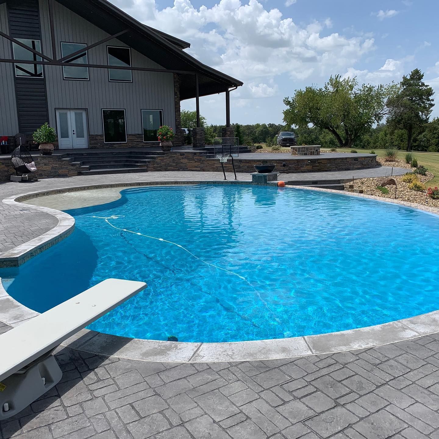 Pool remodeling