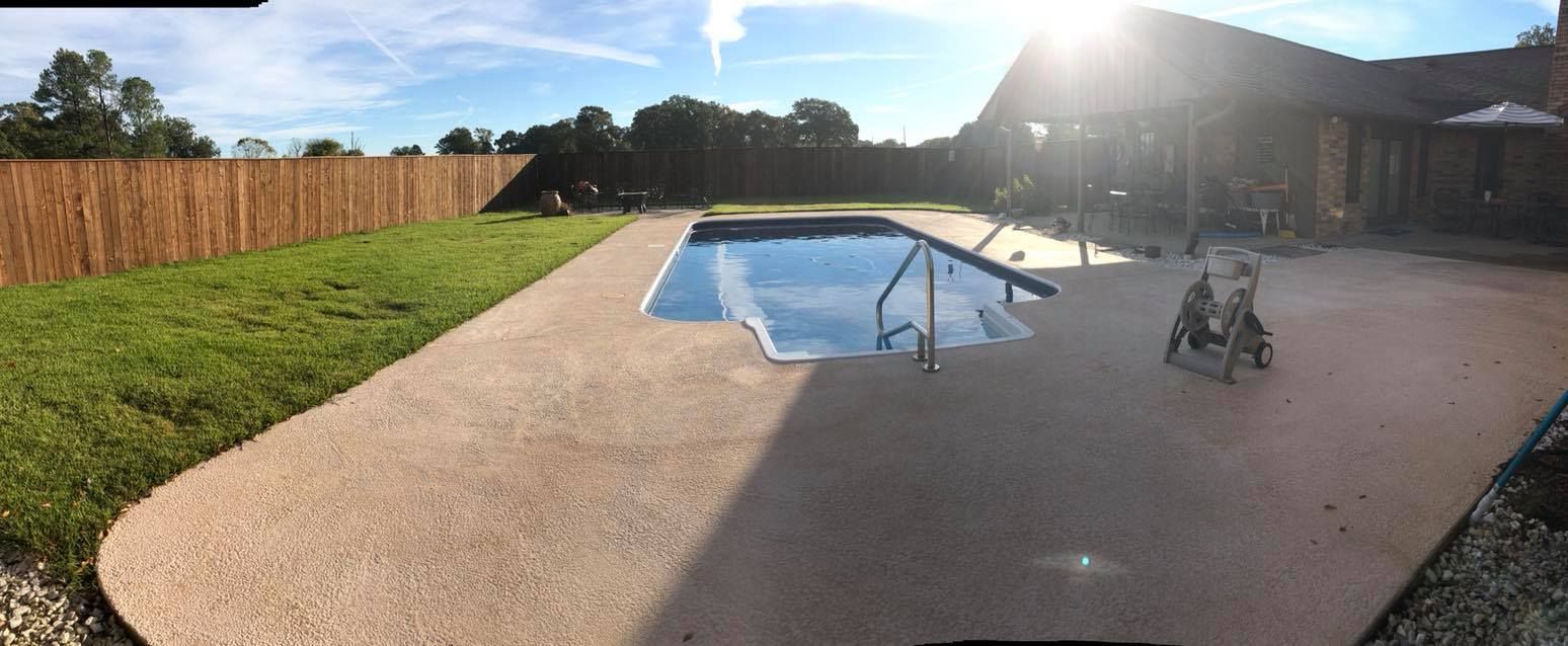 Pool remodeling