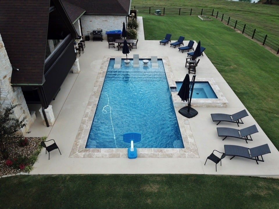 New pool construction