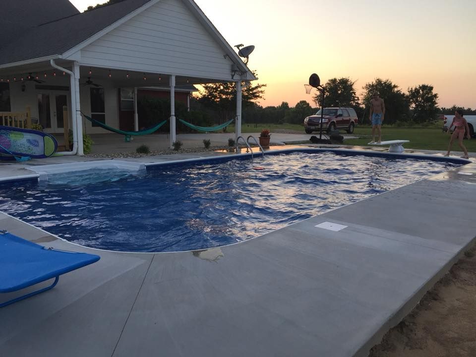 Pool remodeling
