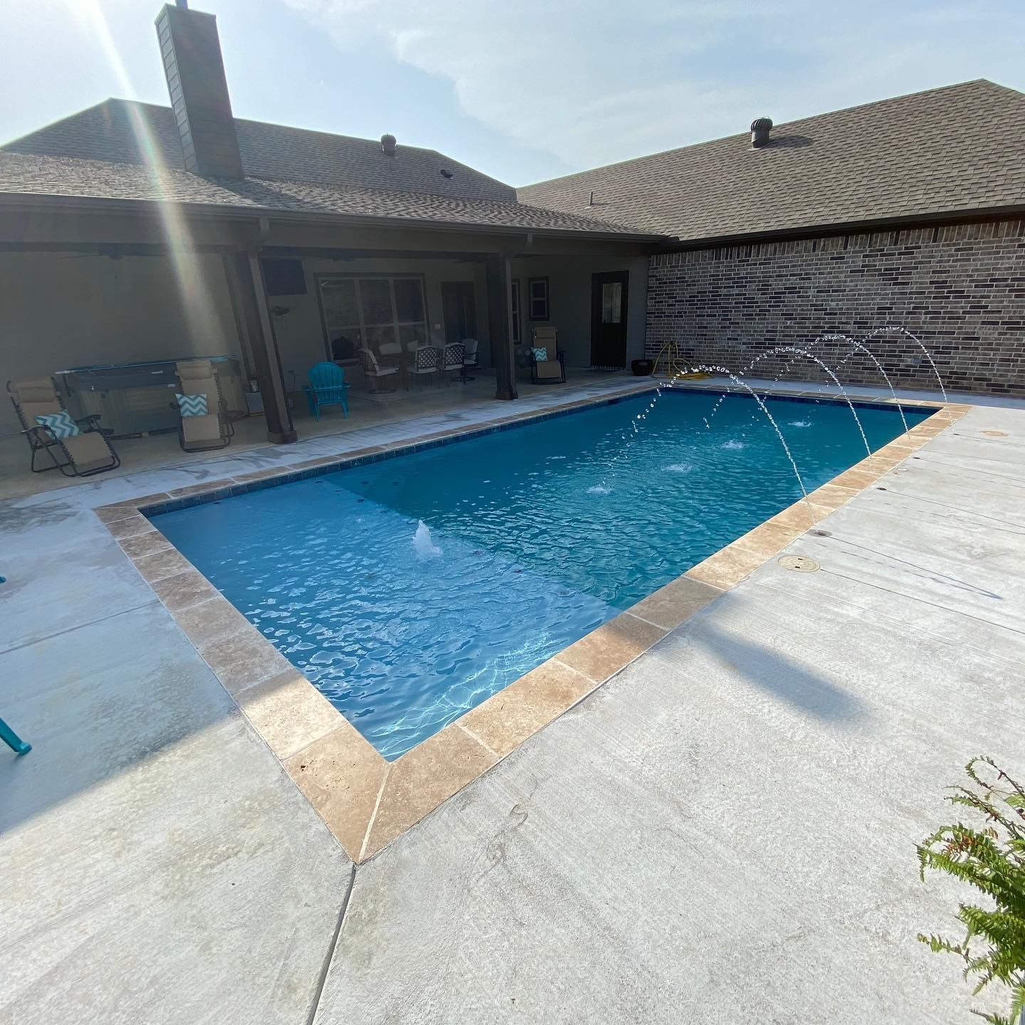 Pool remodeling