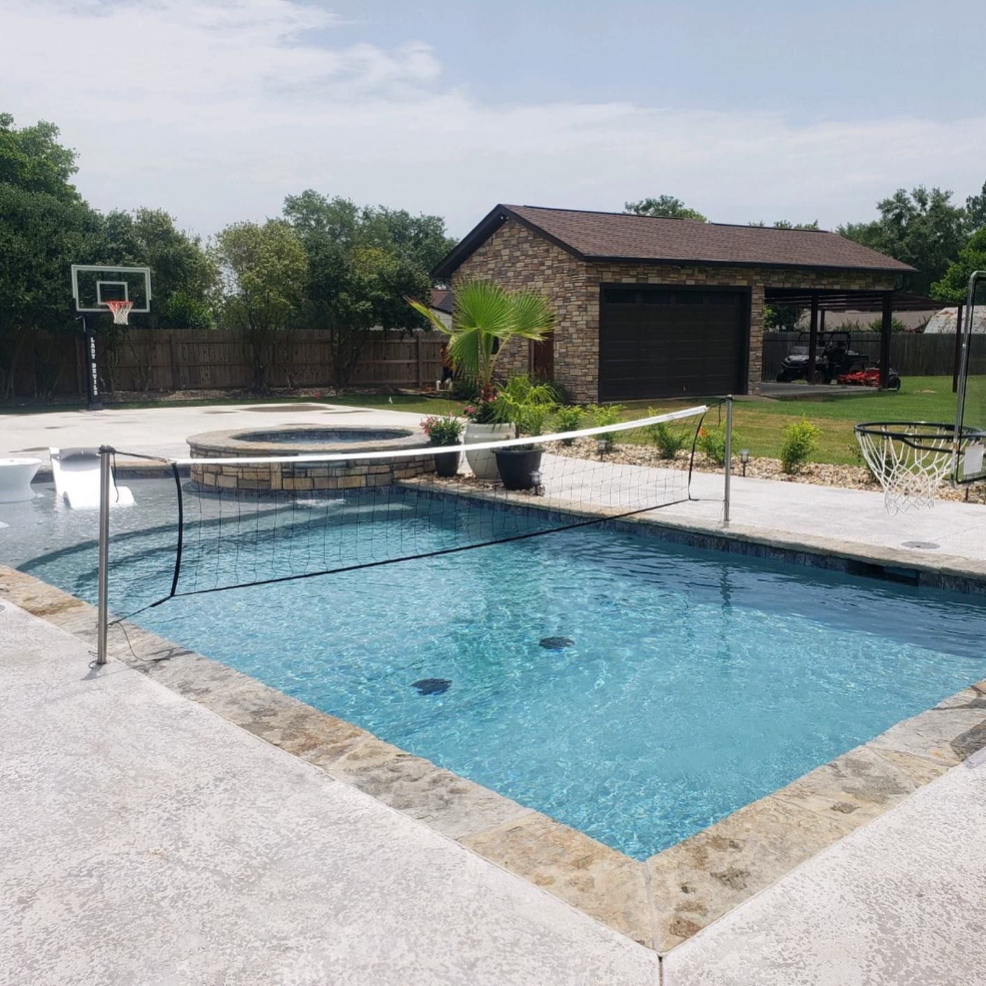 Pool remodeling
