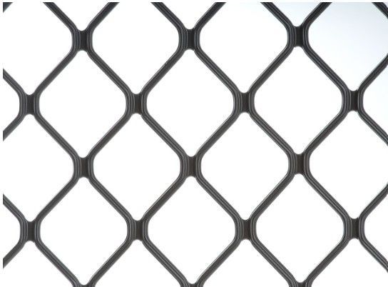 Black chain-link fence pattern on a white background