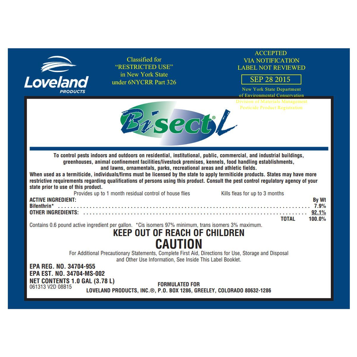 Bisect L Pesticide