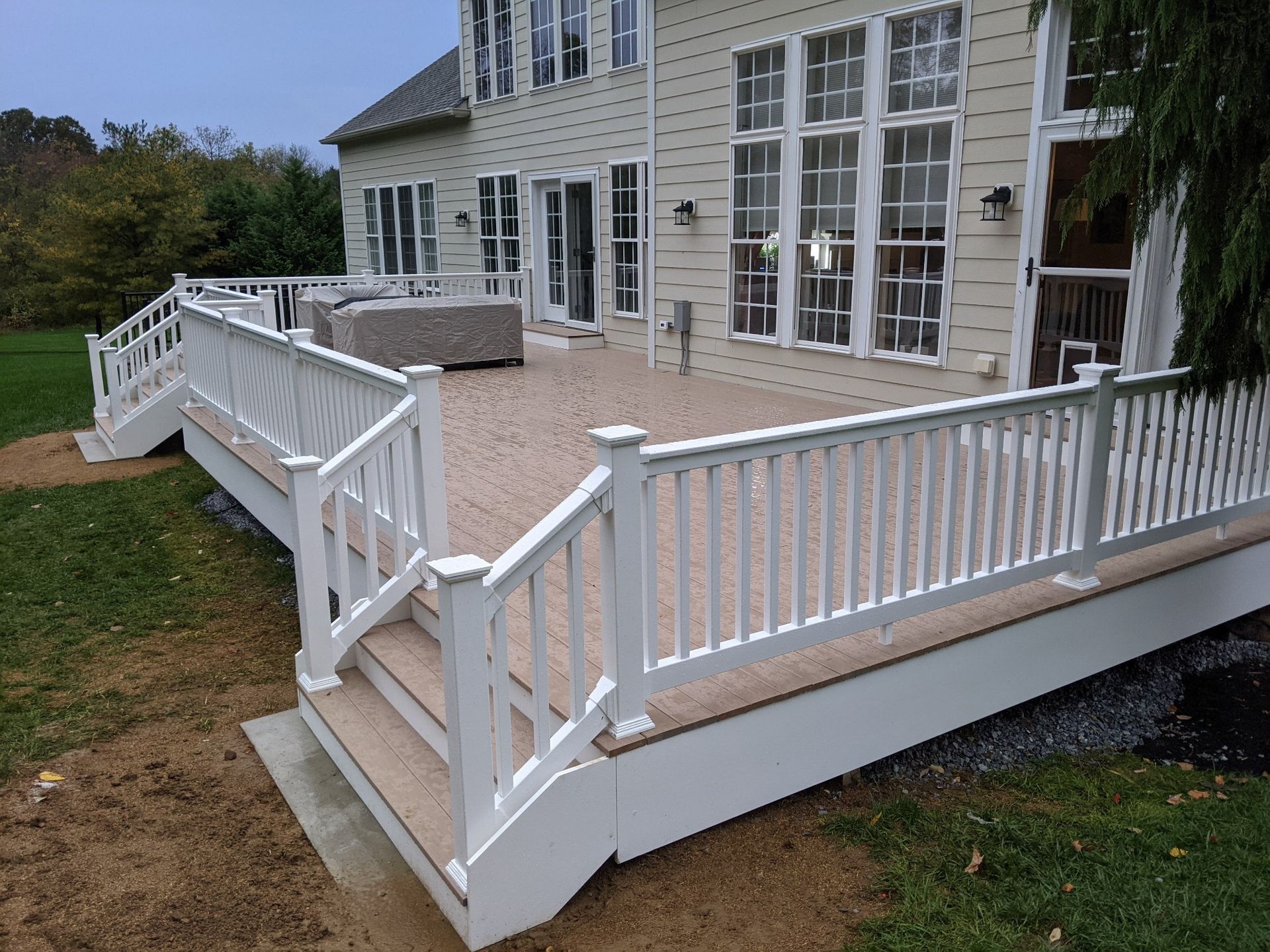 New installed deck