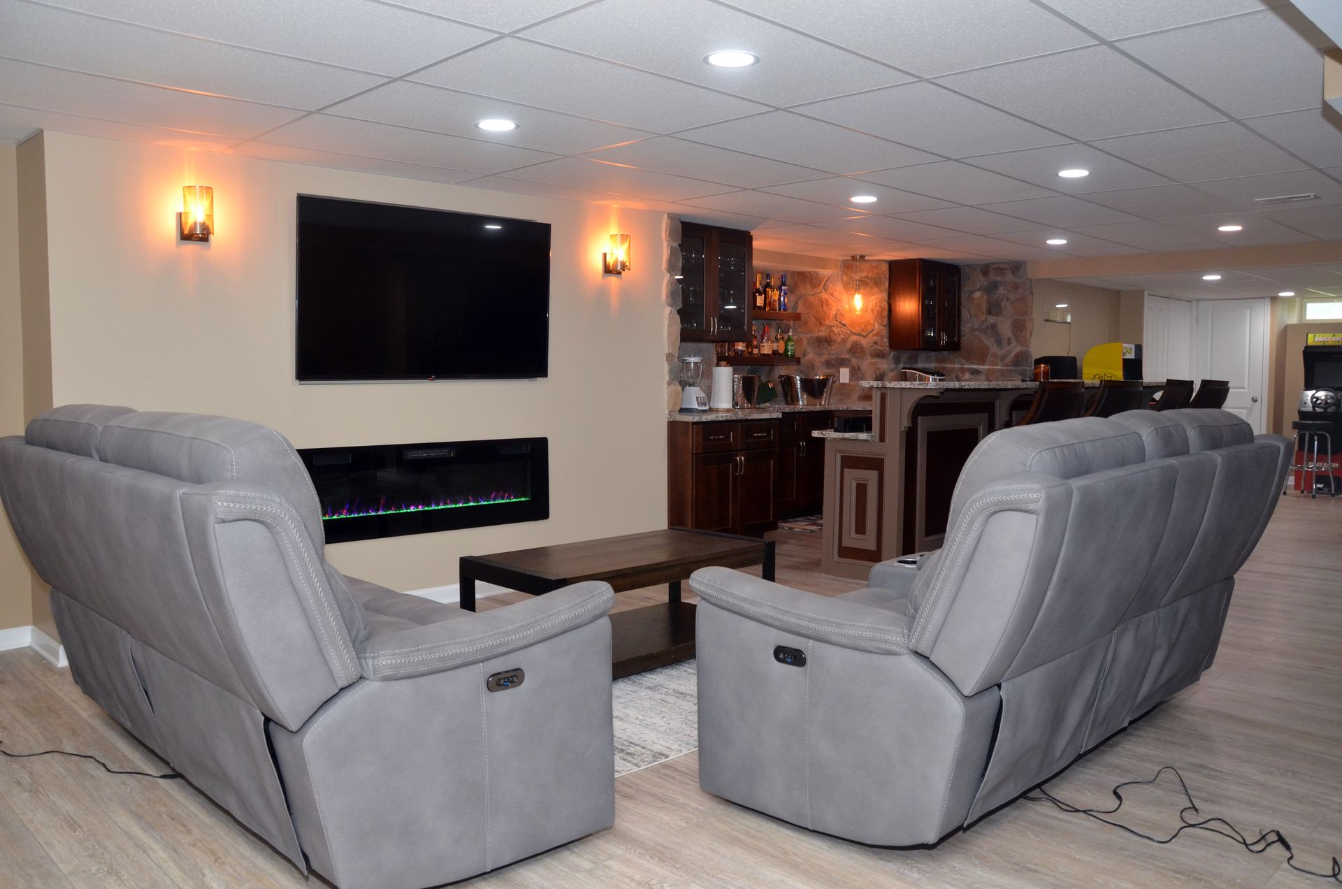 Living room renovation