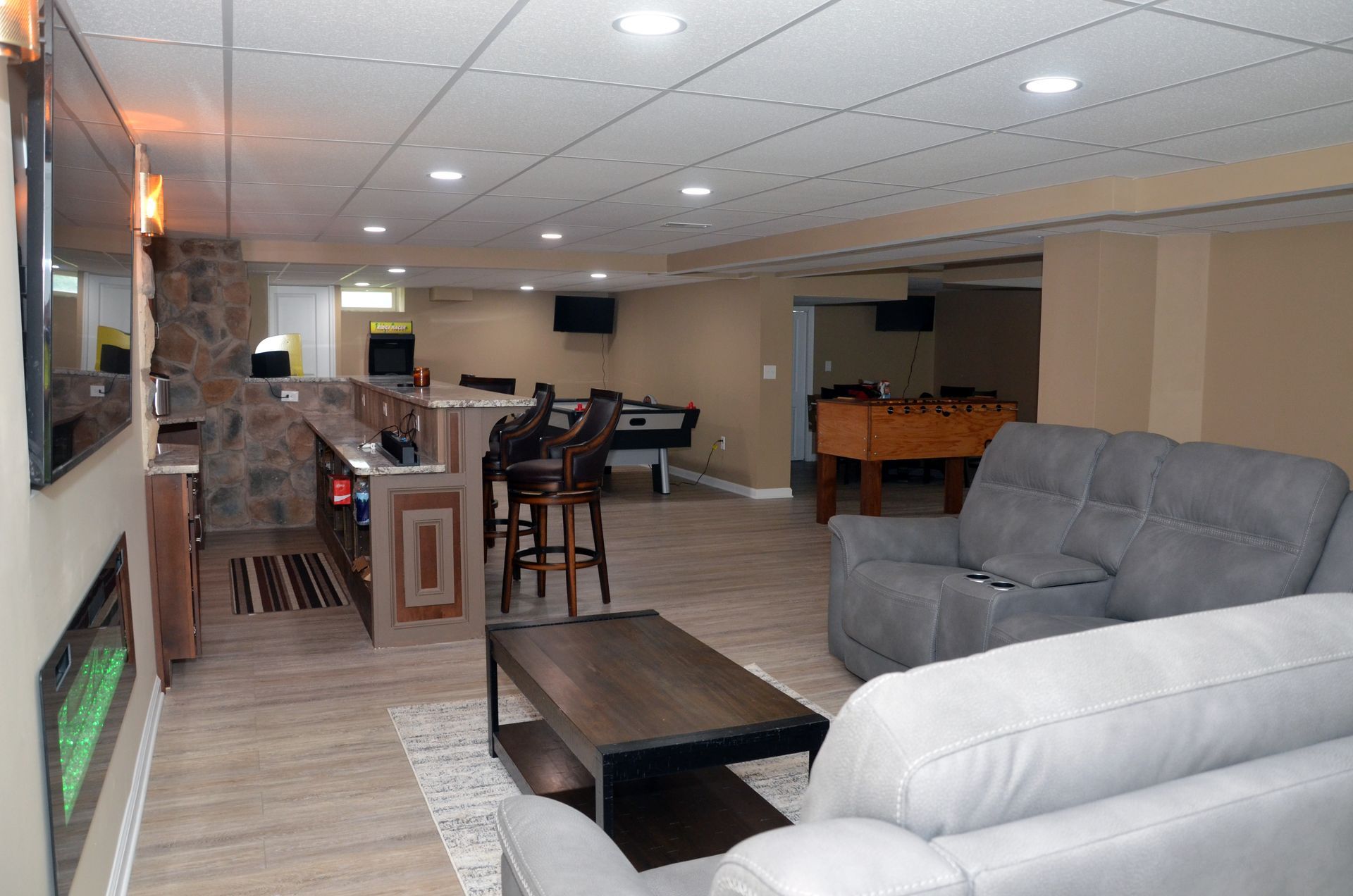 Basement remodeling services