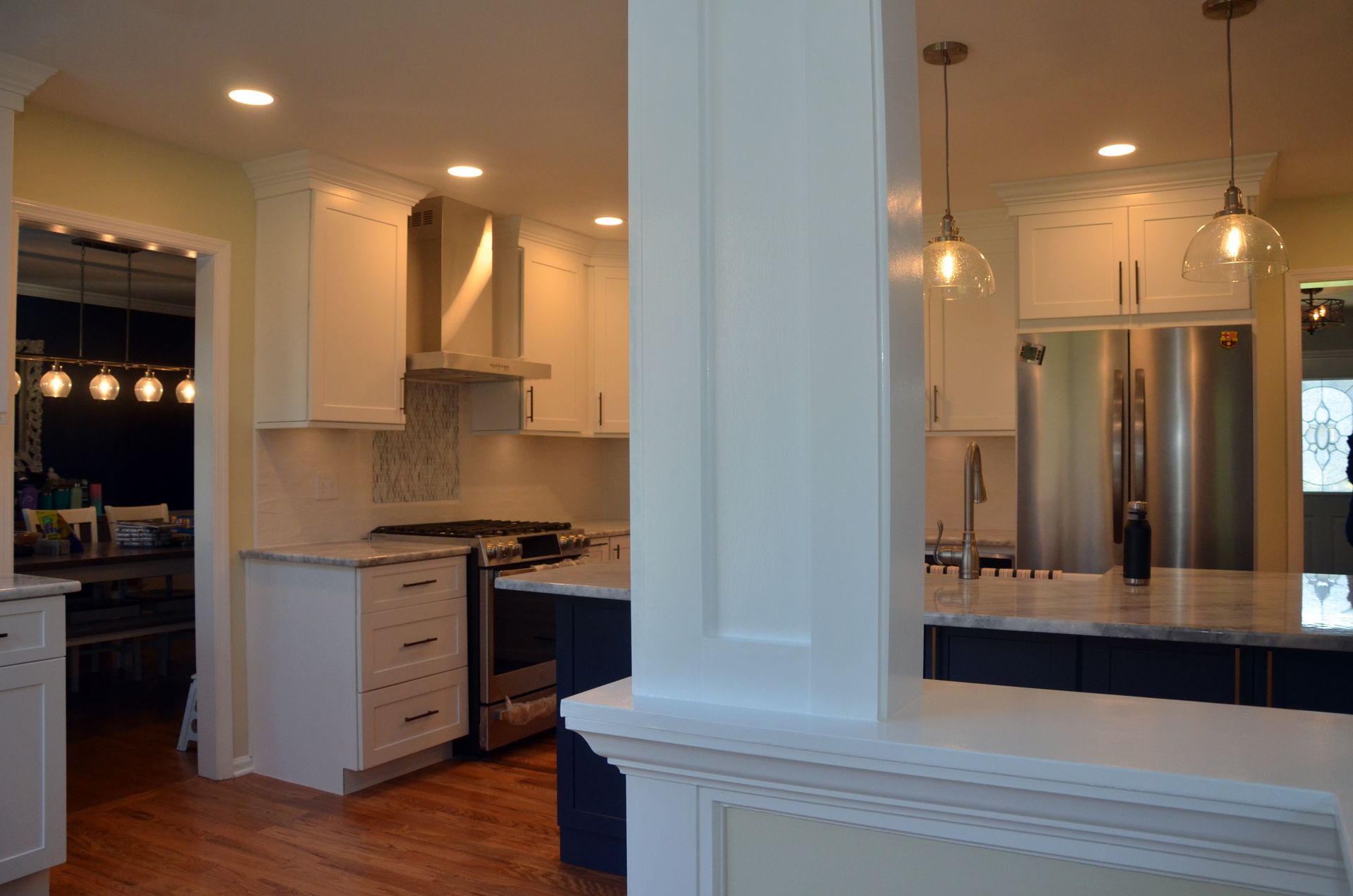 White kitchen remodeling services