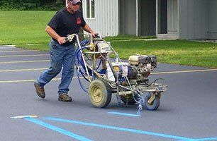 Parking Lot Striping Service