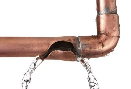 pipe leaking