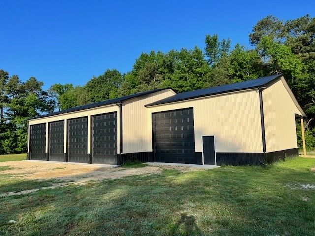 40’ x 90’ x 16’ metal building w/ 12 foot rear lean – Laurel, DE